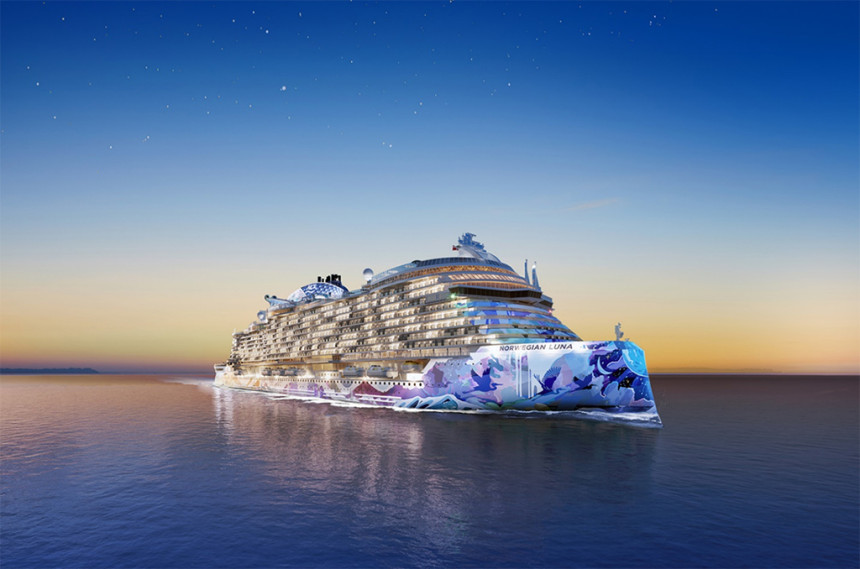 Norwegian Cruise Line presentó al nuevo Norwegian Luna, nuevo buque de última generación